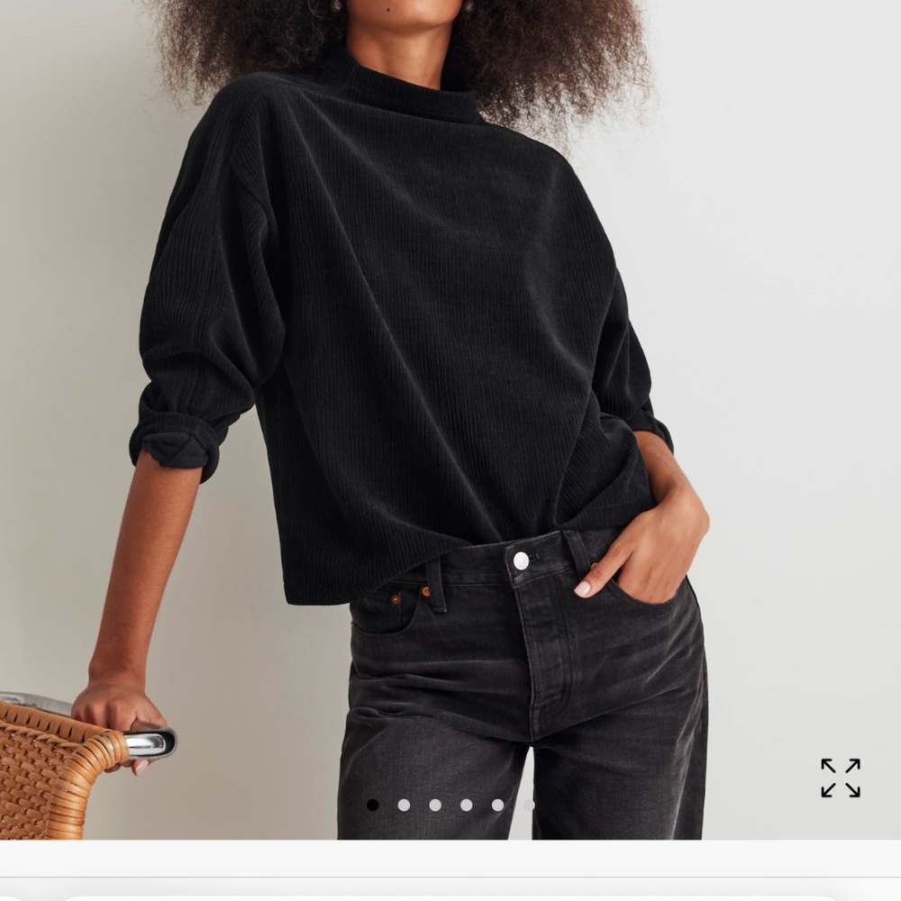 Madewell funnelneck top